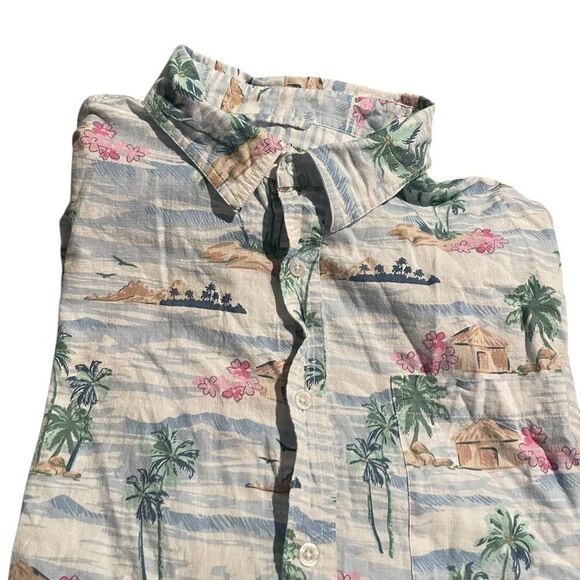 Chaps Multicolor Striped Shirt size XL great condition short sleeved see pics - Picture 1 of 2